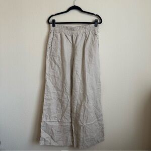 Grace Elements Cream Wide Leg Pants